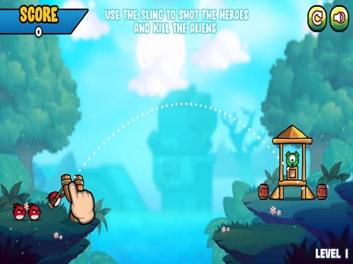 Angry Battle Birds Mania - Free online Clicker game, play instantly in browser, HTML5 web game