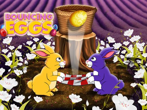 Bouncing Eggs - Free online Arcade game, play instantly in browser, HTML5 web game