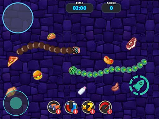 Snake War Multiplayer - Free online Multiplayer game, play instantly in browser, HTML5 web game