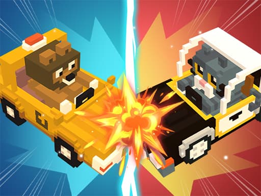Bumper Car Demolition Race - Free online Racing game, play instantly in browser, HTML5 web game